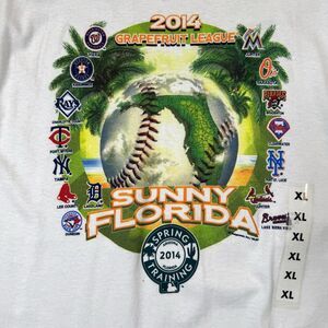MLB 2014 Spring Training Grapefruit League T-Shirt XL NWT